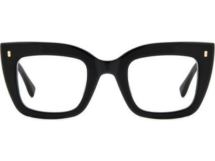 Dsquared2 DQ0099 807 Γυναικείος Σκελετός Γυαλιών Οράσεως Κοκάλινος Μαύρος