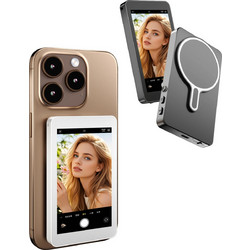 Snapsoul Μαγνητική Οθόνη Selfie για Κινητό (Bluetooth/Zoom) RK-X40L (Μαύρο)