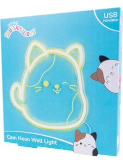 Fizz Creations Squishmallows Cam the Cat Neon Wall Light 350067