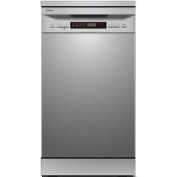 Midea MFD45S200X.2-ES Ελεύθερο Πλυντήριο Πιάτων για 10 Σερβίτσια 44.8cm με Wi-Fi Inox