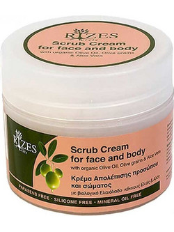 Rizes Cream For Face & Body Φυτικό Scrub Προσώπου 200ml