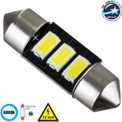 Globostar C5W LED 12V 1.5W 1τμχ