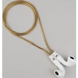 Tapper Foxtail Chain for AirPods and AirPods Pro (all generations) 18K Gold 1323