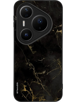 Sonique Marble Series Θήκη Black (Huawei Pura 80 Pro 5G)