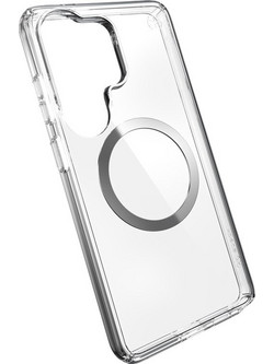 Speck Presidio Perfect-Clear Magnet - Samsung Galaxy S26 Ultra Magsafe Case (Clear/Clear/Silver) - (151063-3240)
