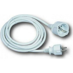 Μπαλαντέζα Καλώδιο 3x 1.5mm Jager - 1.5m - White EXT-1.5M/ W
