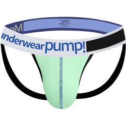 Cotton Mens Fetish Jockstrap Green