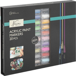 Nassau - Acrylic markerset, 20 pcs (AR0144/GE)