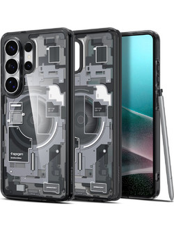 Spigen Ultra Hybrid Mag Zero One Clear Black (Samsung Galaxy S26)