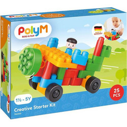 Hape PolyM Σετ Κατασκευών Starter Kit 25Τμχ (760003)