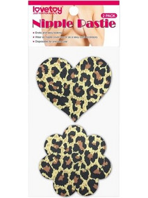 2 Pack Nipple Pasties - Leopard