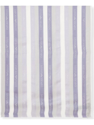 FANCY STRIPES SCARF WOMEN EMPORIO ARMANI