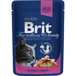Brit Premium By Nature with Salmon & Trout in Gravy 100gr