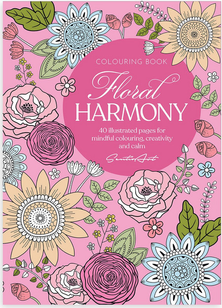 Βιβλίο Ζωγραφικής Floral Harmony