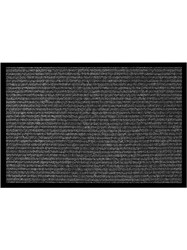 HOME USE πατάκι εισόδου HUH-0207, αντιολισθητικό, 60x40cm, 6mm πάχος, γκρι