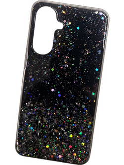 Naxius Case Glitter Black Samsung A36 Naxius