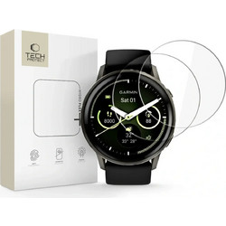 Μεμβράνη Προστασίας Garmin Venu 4 45mm Tech-Protect Hydro Flex+ Οθόνης 2 Τεμάχια - Clear (5906302392841)