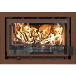 Charnwood Bay VL Bronze Ατσάλινη Ξυλόσομπα 7kW