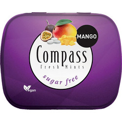 Καραμέλες με μάνγκο και passion fruit 14g -Compass