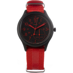 Timex Ανδρικό Ρολόι με Κόκκινο Δερμάτινο Λουράκι TW2V10900LG