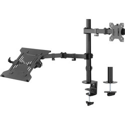 Intronics Βάση Γραφείου Οθόνης έως 32" με Βραχίονα (AC8305)