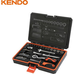Kendo 90562 Σετ Καστάνια με Καρυδάκια 1/4' 42TMX