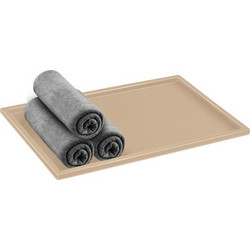 Δίσκος Πετσετών Sanco Hotel Amenities 00136-M103 Mocha Mat 30x20x1cm