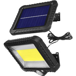 MACLEAN MCE438 SOLAR LED FLOODLIGHT WITH MOTION SENSOR, IP44, 5W, 400LM, 6000K