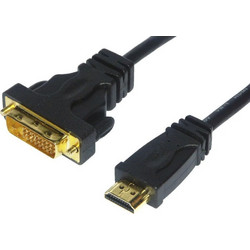 HAMA Cable DVI-I male - HDMI male 1.5m