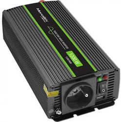 Qoltec Inverter Καθαρού Ημιτόνου 1200W 12V