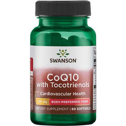Swanson CoQ10 with Tocotrienols 100mg 60 Μαλακές Κάψουλες