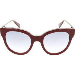 Marc Jacobs MARC 165/S LHF/IC Γυναικεία Γυαλιά Ηλίου Cat Eye Κοκάλινα Κόκκινα με Μαύρο Καθρέπτη Φακό