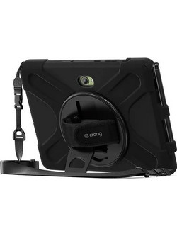 Crong Flip Cover Μαύρη (Galaxy Tab Active5 Pro)