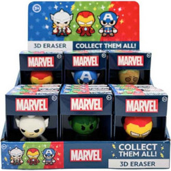 Marvel Γόμες 3D (Τυχαίο Σχέδιο) - MV25247