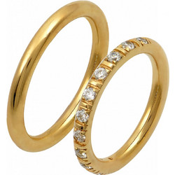 Βέρες Maschio Femmina Sottile Loud Slim χρυσές 9K 2.50mm SL138
