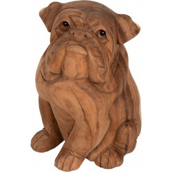 ΔΙΑΚΟΣΜΗΤΙΚΟ ΔΑΠΕΔΟΥ HM7926 DOZER BULLDOG ΞΥΛΟ SUAR ΣΕ ΦΥΣΙΚΟ ΧΡΩΜΑ 20x17x30Υεκ