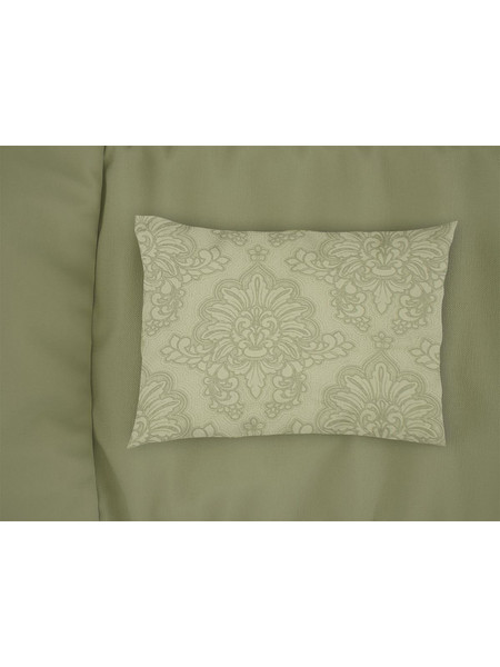 Μαξιλαροθήκη Εμπριμέ Άρτεμις 704 50X70 Light Olive 100% Cotton Dimcol