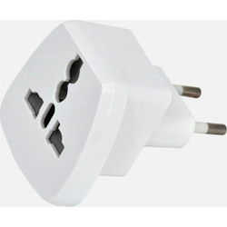 Universal Αντάπτορας Ταξιδίου GBC 22.0340.20 - UK/US/AU σε EU, Κλείδωμα Ασφαλείας & 1500W