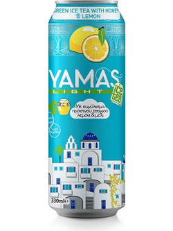 ICE TEA ΛΕΜΟΝΙ ΜΕΛΙ LIGHT 330ML 6 ΤΕΜΑΧΙΩΝ YAMAS