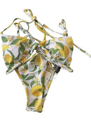 γυναικειο μαγιο σετ μπικινι 5282 swimwear mya ΛΕΥΚΟ
