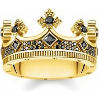 Thomas Sabo Δαχτυλίδι Κορώνα από Ασήμι 925 TR2208-414-11