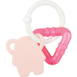 Nattou Silicone Teether Elephant 0m+1τμχ