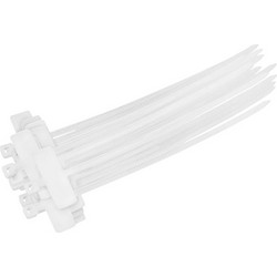 LogiLink Δεματικά Καλωδίων Πλαστικά 100mm σε Διάφανο χρώμα (100τμχ) (KAB0069)