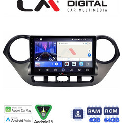 LM Digital LM ZK8406 GPS Ηχοσύστημα Αυτοκινήτου για Hyundai i10 2014 με Bluetooth / USB / WiFi & GPS LM ZK8406 GPS