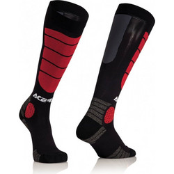 Κάλτσες Acerbis MX Impact 21633.323 μαύρο-κόκκινο - ACERBIS