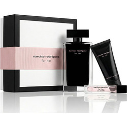 Narciso Rodriguez For Her Eau de Toilette 100ml + 10ml + Body Lotion 50ml