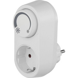 REV LED Dimmer Μονόπριζο με Διακόπτη 0020270112