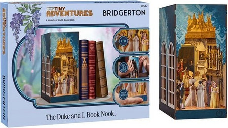 BRIDGERTON - BOOK NOOK KIT - The Duke and I - 126pc + LED Light