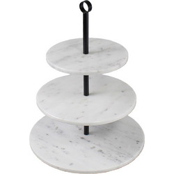 Εταζέρα Μαρμάρινη FAV292 30x36cm White Espiel Μάρμαρο