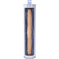 SilexD Dual Density Small Διπλό Dildo 38.5cm Flesh
